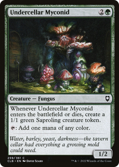 Undercellar Myconid - Foil