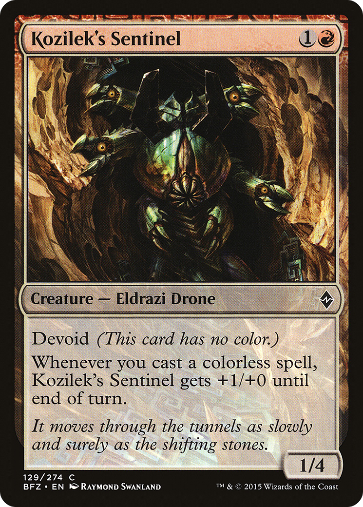 Kozilek's Sentinel - Foil