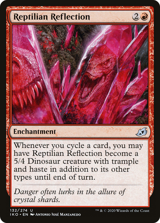 Reptilian Reflection - Foil