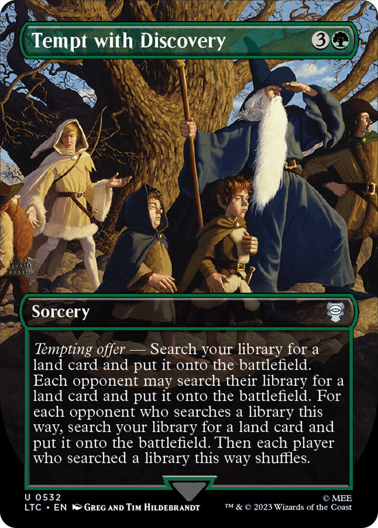 Tempt with Discovery (0532) (Borderless) - Silver Foil