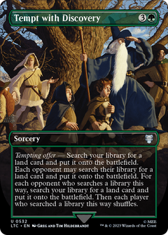 Tempt with Discovery (0532) (Borderless) - Silver Foil