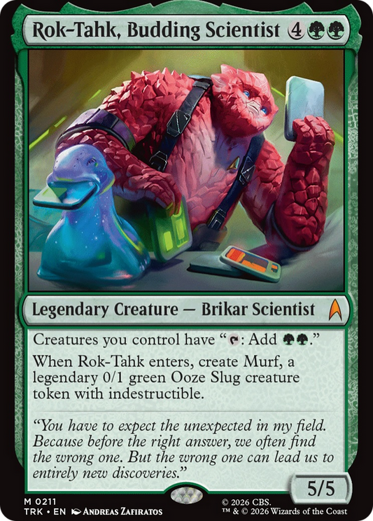 Rok-Tahk, Budding Scientist (TRK) - Foil