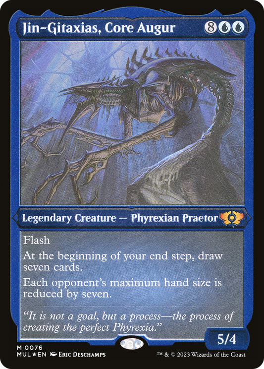 Jin-Gitaxias, Core Augur (0076) - Foil Etched