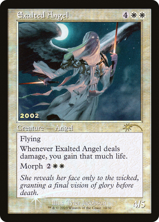 Exalted Angel (010) (2002) (Retro Frame) - Foil