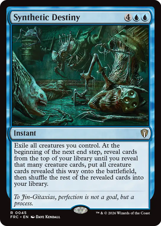 Synthetic Destiny (FRC) - Foil