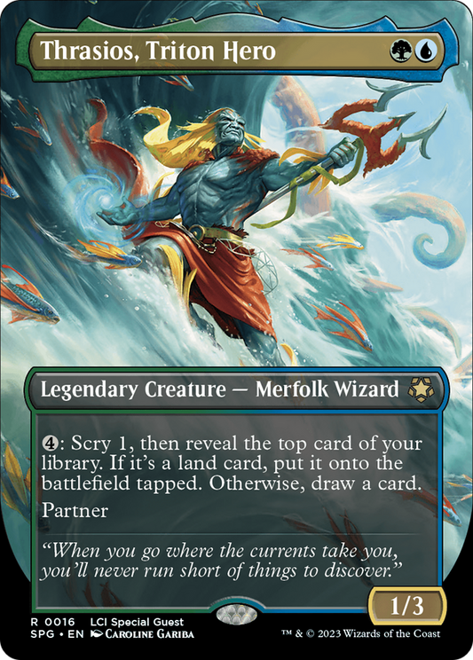 Thrasios, Triton Hero (0016) (Borderless)