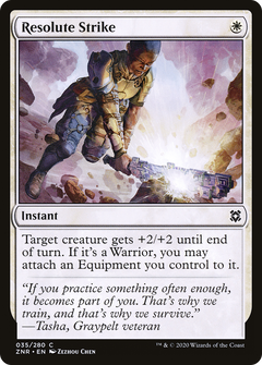 Resolute Strike - Foil