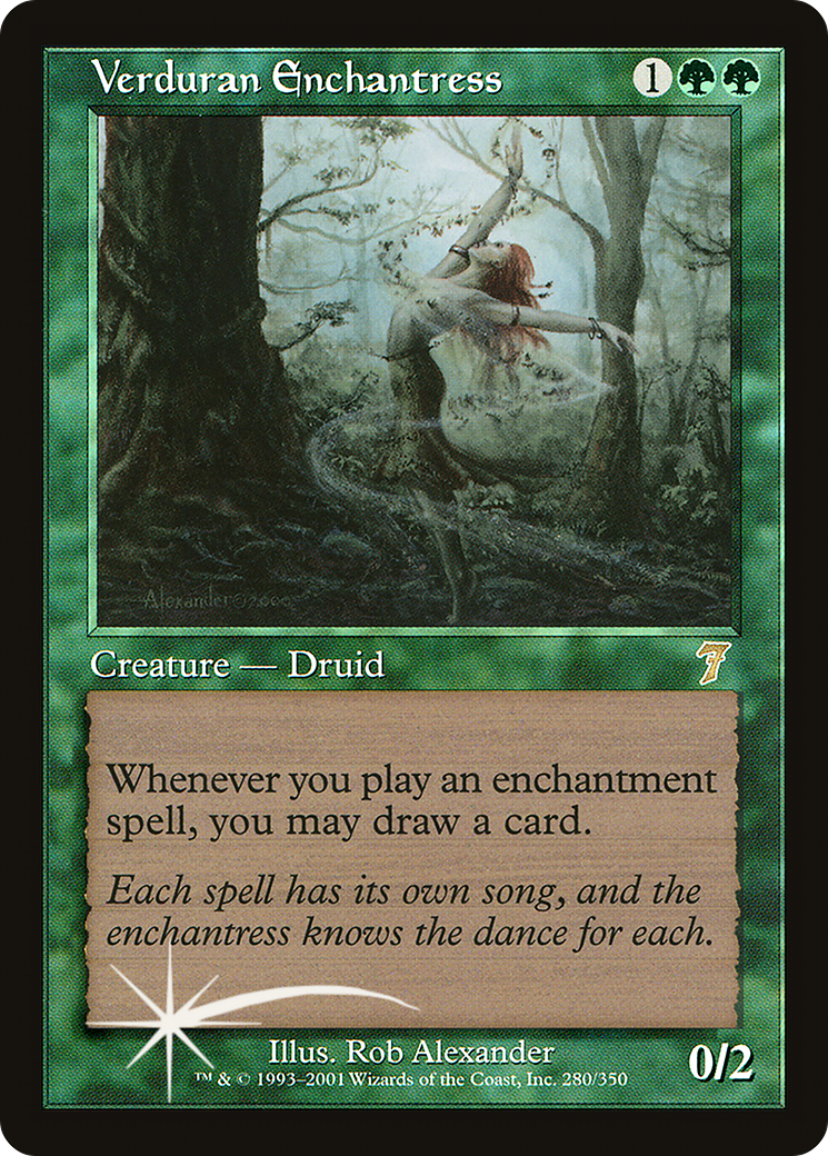 Verduran Enchantress - Foil