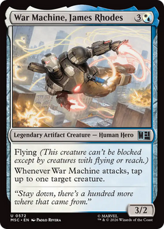 War Machine, James Rhodes (MSC) - Foil