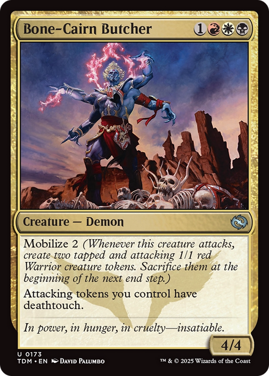 Bone-Cairn Butcher - Foil