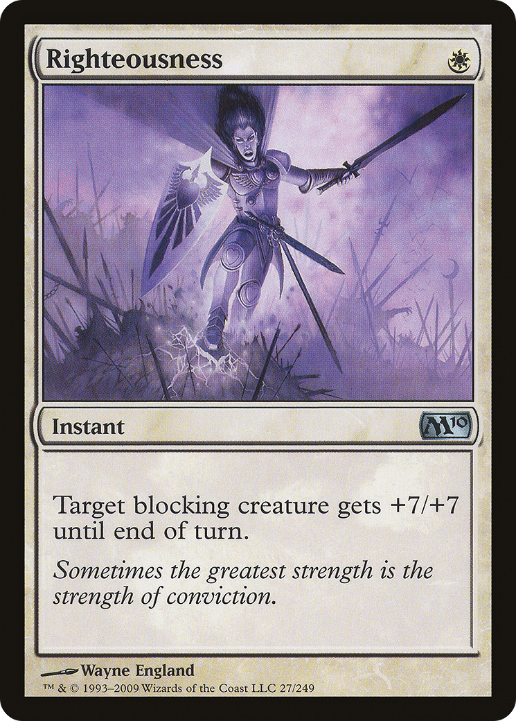 Righteousness - Foil