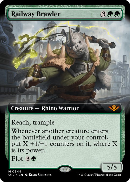 Railway Brawler (0344) (Extended Art)