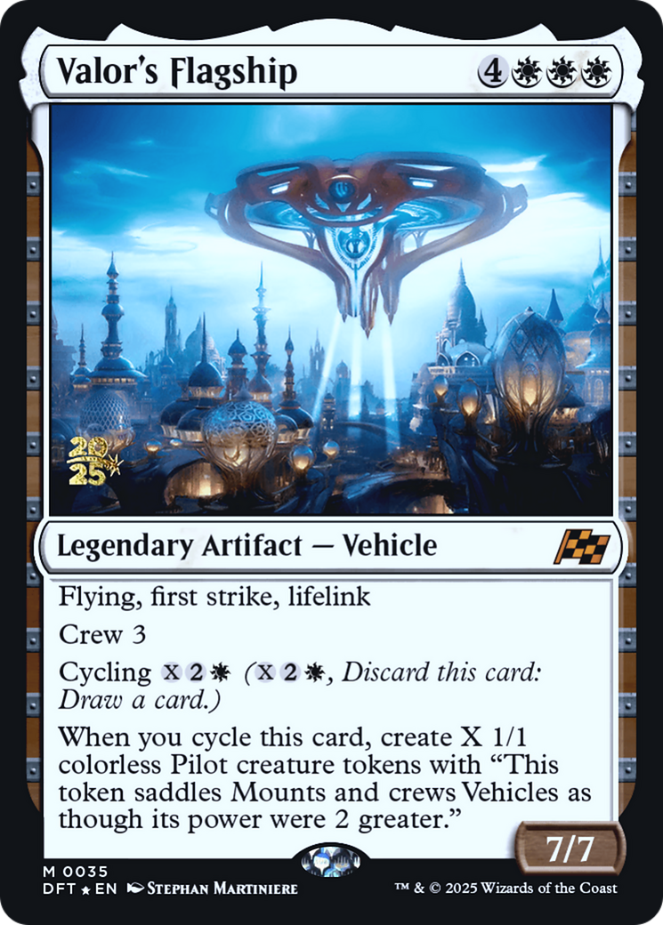Valor's Flagship (0035) (Prerelease) - Foil