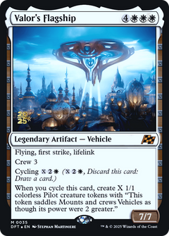 Valor's Flagship (0035) (Prerelease) - Foil