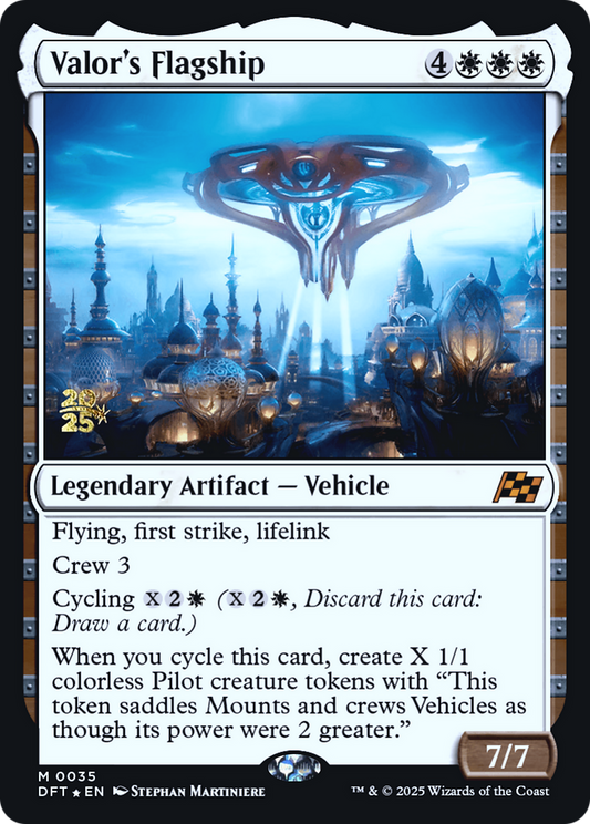 Valor's Flagship (0035) (Prerelease) - Foil