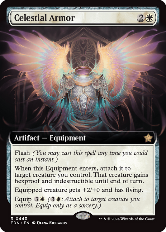 Celestial Armor (0443) (Extended Art) - Foil