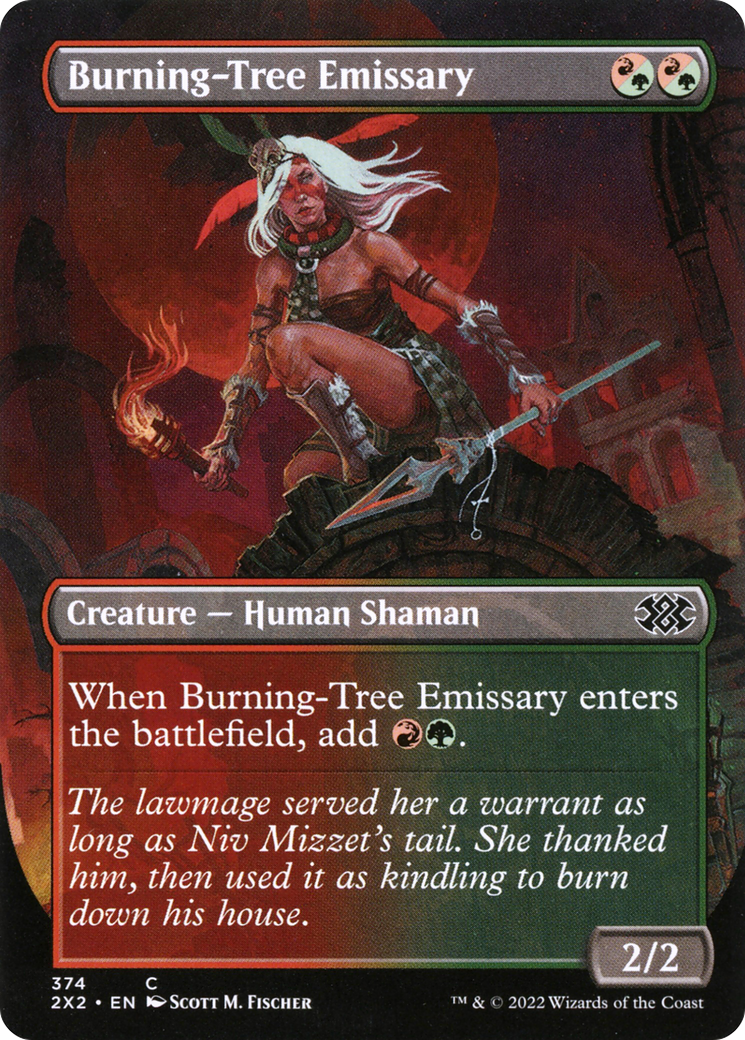 Burning-Tree Emissary (374) (Borderless)