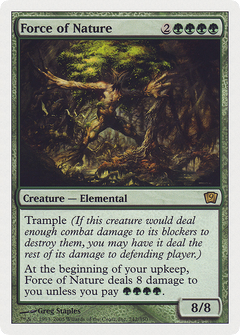 Force of Nature (9th Edition) (Oversized) (Box Topper Promo) (O9TH)