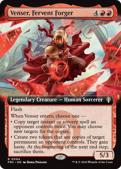 Venser, Fervent Forger (0094) (Extended Art) (FRC)