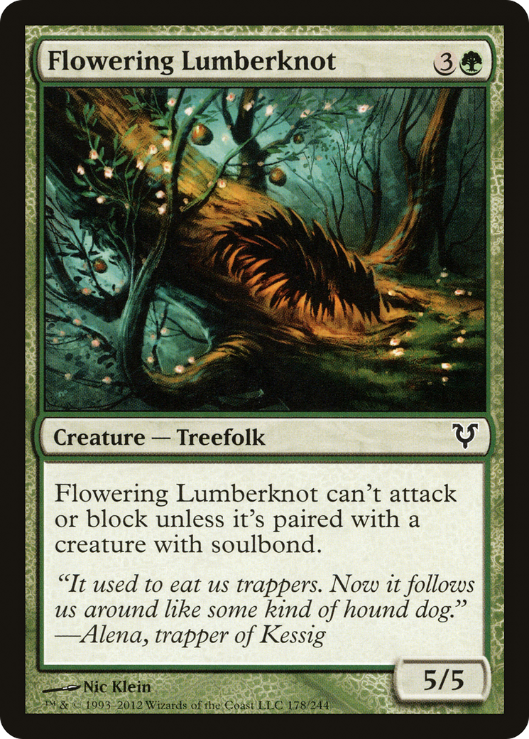 Flowering Lumberknot - Foil
