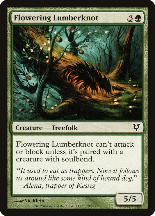 Flowering Lumberknot - Foil
