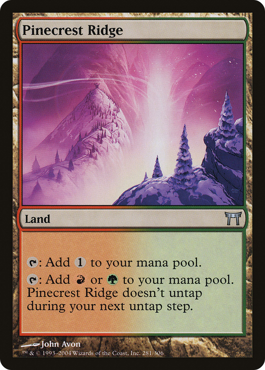 Pinecrest Ridge - Foil