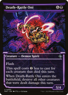 Death-Rattle Oni (0063) (Showcase)