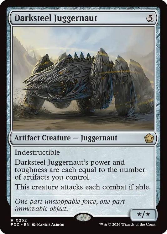Darksteel Juggernaut (FDC)