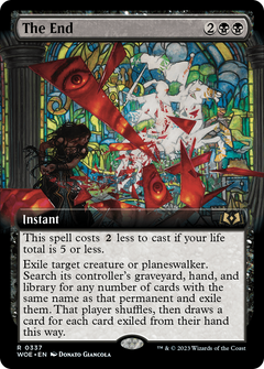 The End (0337) (Extended Art) - Foil