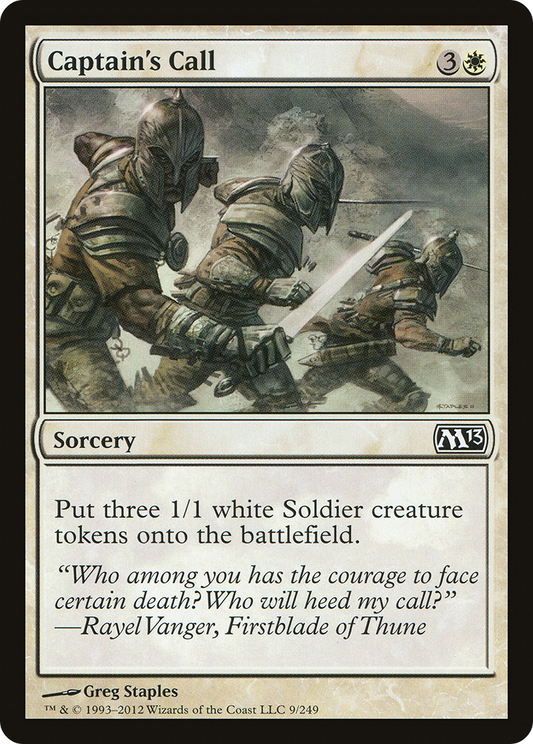 Captain's Call - Foil