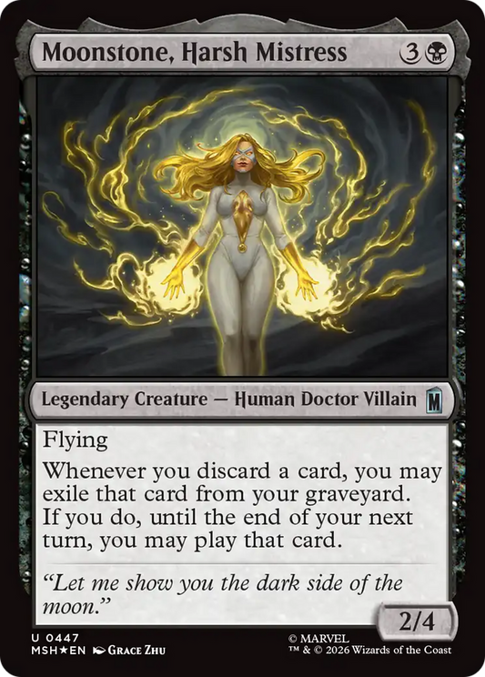 Moonstone, Harsh Mistress (447) (MSH) - Surge Foil