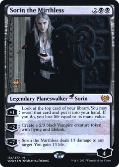 Sorin the Mirthless (131) (Prerelease) - Foil
