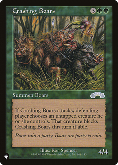 Crashing Boars