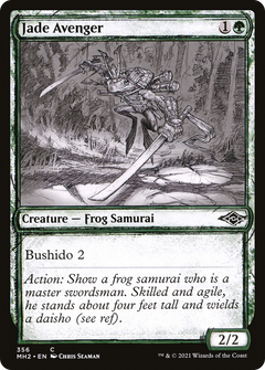 Jade Avenger (356) (Showcase) - Foil