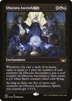 Obscura Ascendancy (387) (Showcase) - Gilded Foil
