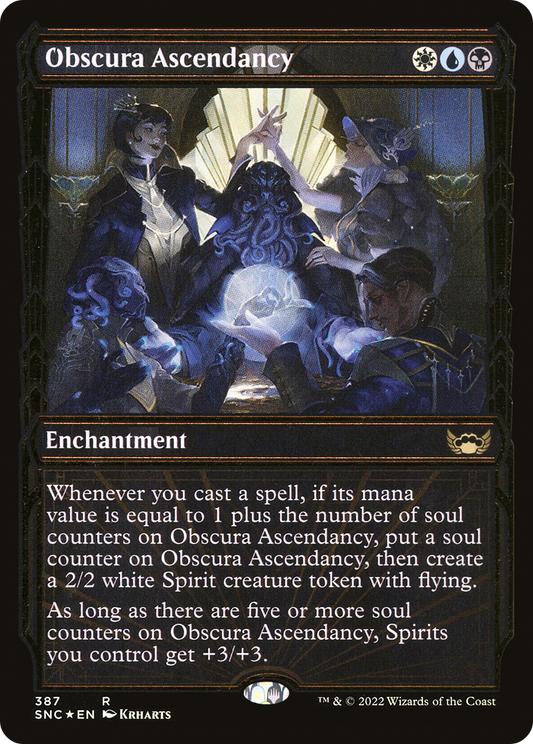 Obscura Ascendancy (387) (Showcase) - Gilded Foil