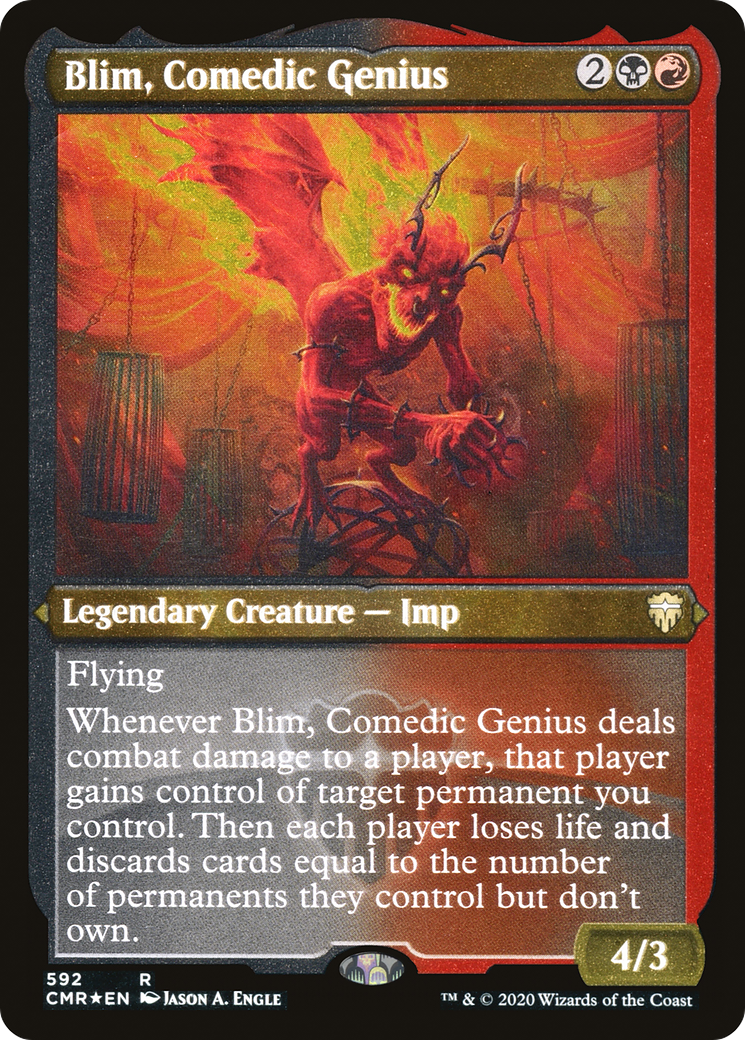 Blim, Comedic Genius - Foil Etched