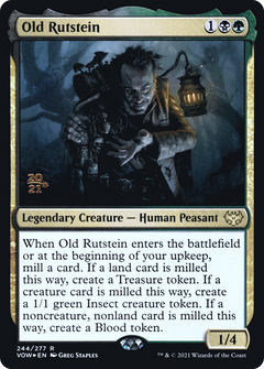 Old Rutstein (244) (Prerelease) - Foil