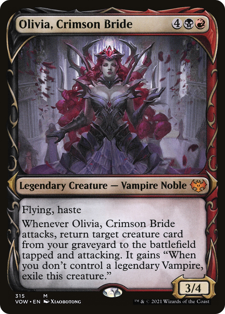 Olivia, Crimson Bride (315) (Showcase) - Foil