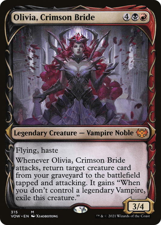 Olivia, Crimson Bride (315) (Showcase) - Foil