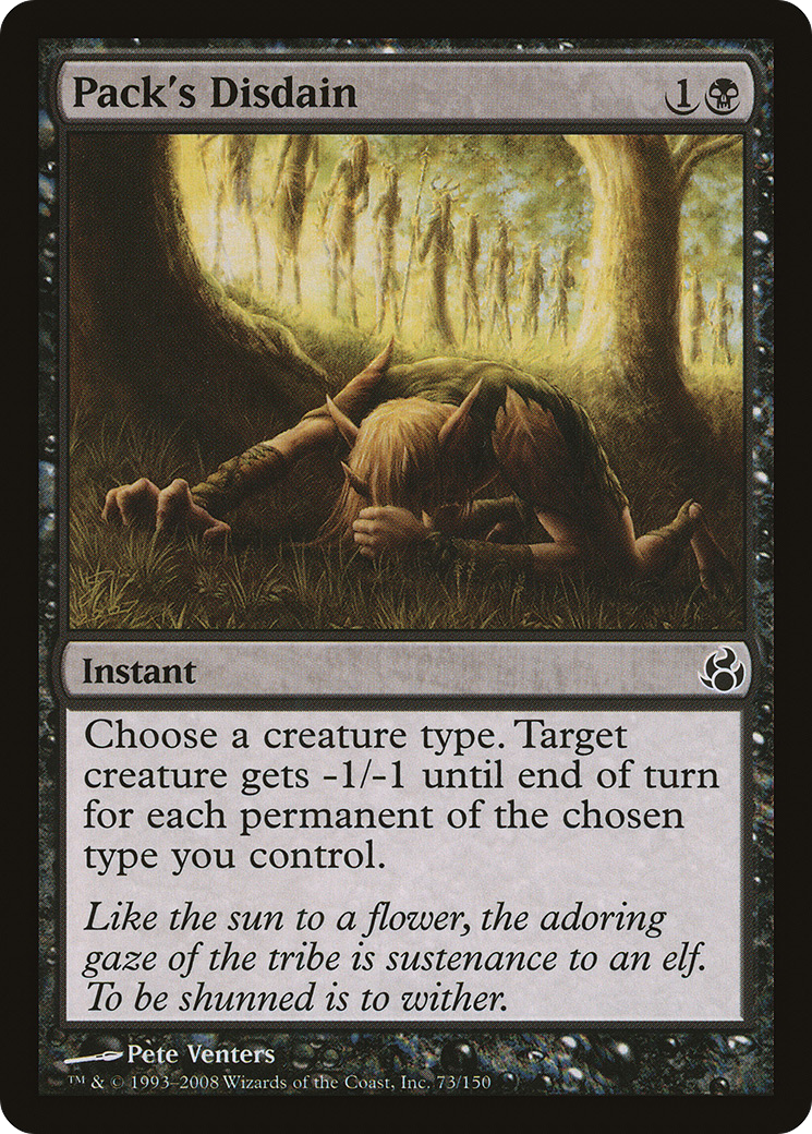 Pack's Disdain - Foil