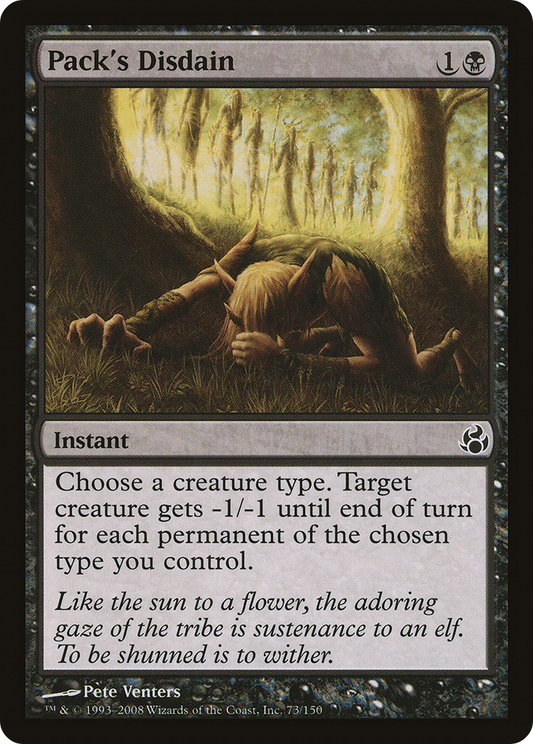 Pack's Disdain - Foil
