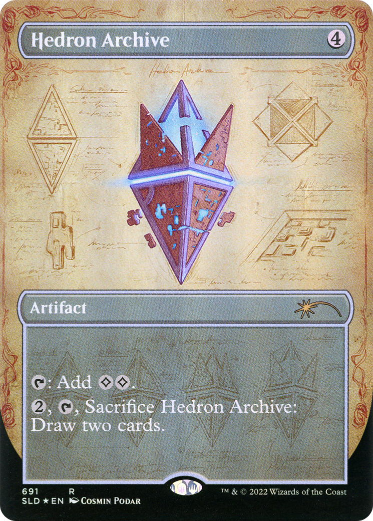 Hedron Archive (691) (Borderless) - Foil