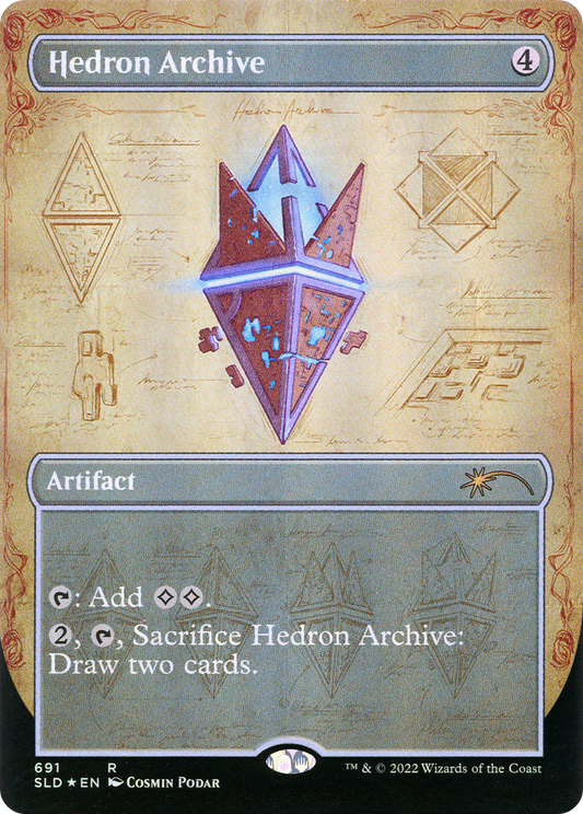 Hedron Archive (691) (Borderless) - Foil