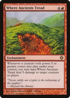 Where Ancients Tread - Foil