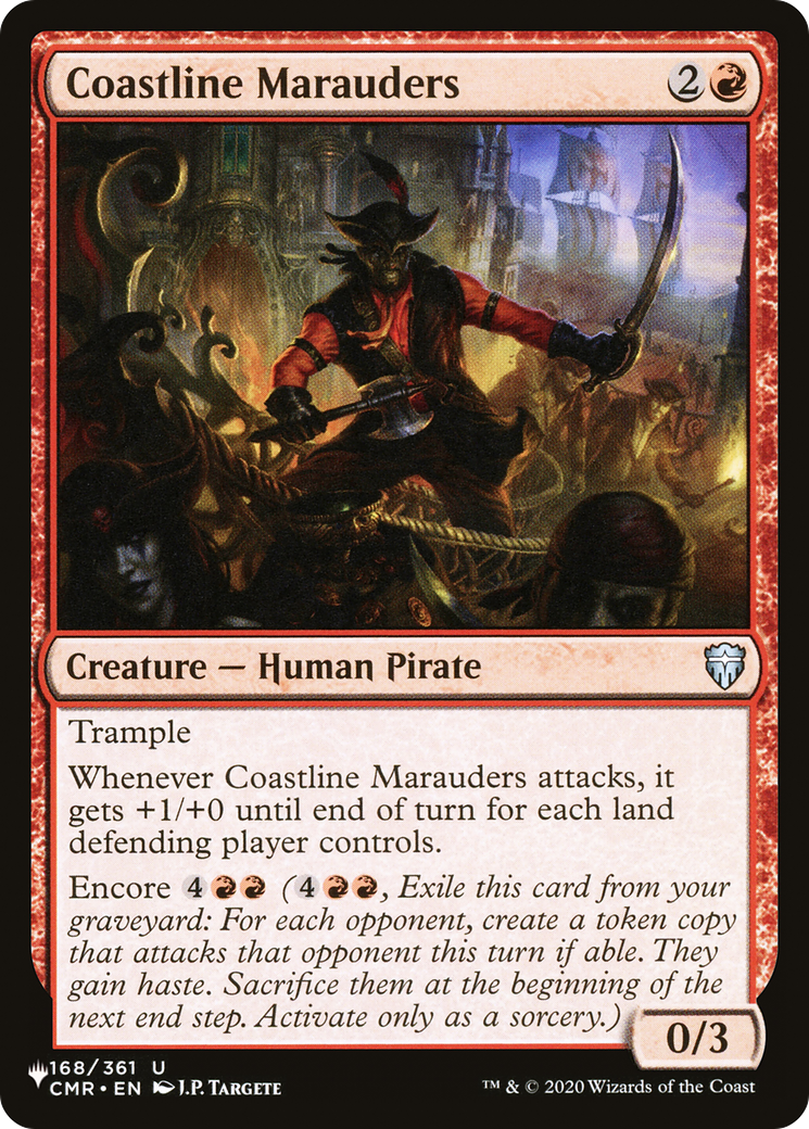 Coastline Marauders (CMR-168) (PLST)