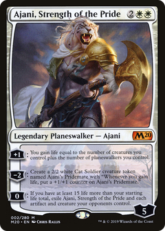 Ajani, Strength of the Pride - Foil
