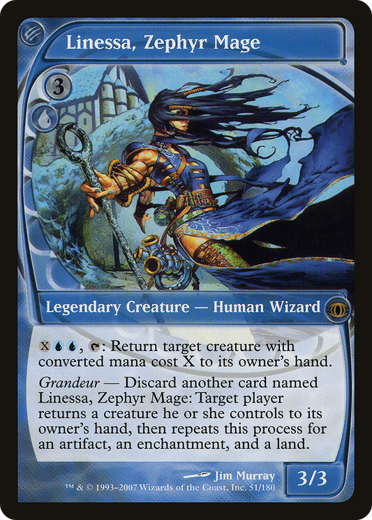 Linessa, Zephyr Mage - Foil