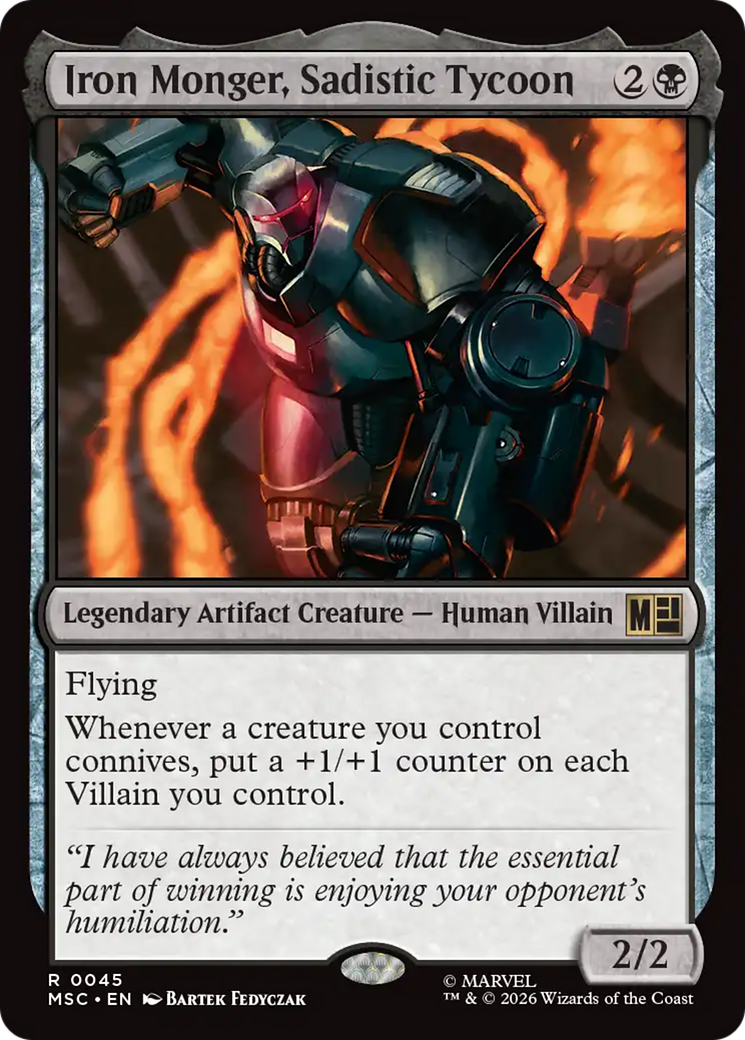 Iron Monger, Sadistic Tycoon (MSC) - Surge Foil