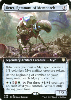 Urtet, Remnant of Memnarch (042) (Extended Art) - Foil